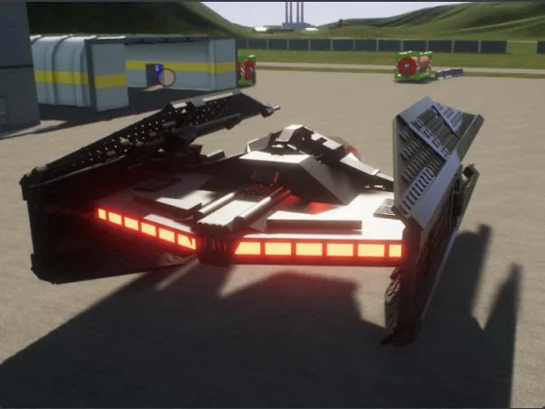TIE Silencer ; Kylo Ren’s Tie Fighter — постройка сообщества Brick Rigs